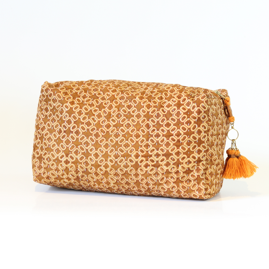 Small Bags fair trade ethical sustainable fashion Luxe Toiletry Bags conscious purchase For Dignity