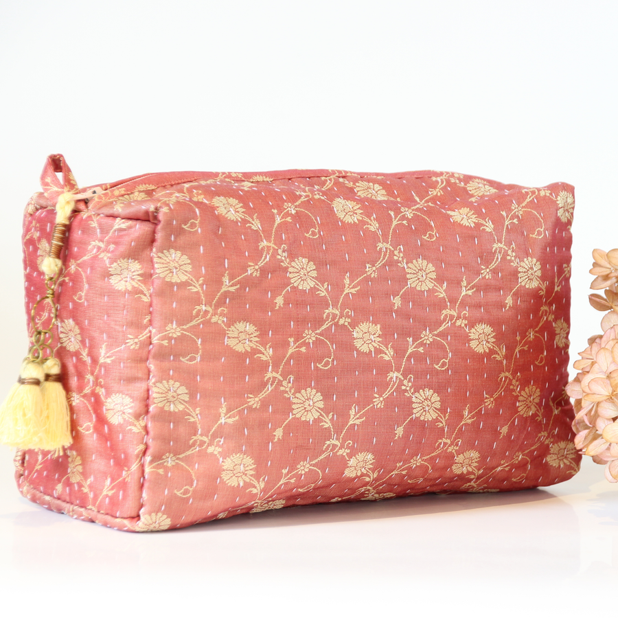 Small Bags fair trade ethical sustainable fashion Luxe Toiletry Bags conscious purchase For Dignity
