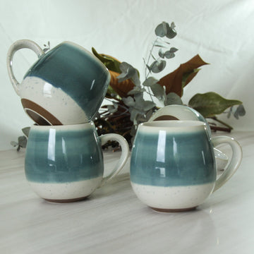 Table and Kitchen fair trade ethical sustainable fashion Blue Mediterranean Hug Mug conscious purchase Robert Gordon
