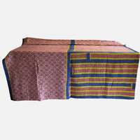 Blankets fair trade ethical sustainable fashion Luxe Blanket - Double -Rose Satin conscious purchase Basha