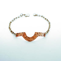 Bracelets fair trade ethical sustainable fashion Hammered Copper Statement Bracelet conscious purchase Starfish Project