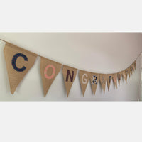 Celebration fair trade ethical sustainable fashion Congratulations  Bunting conscious purchase Thai Village