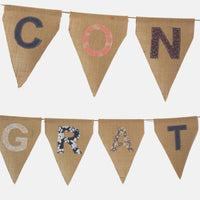 Celebration fair trade ethical sustainable fashion Congratulations  Bunting conscious purchase Thai Village