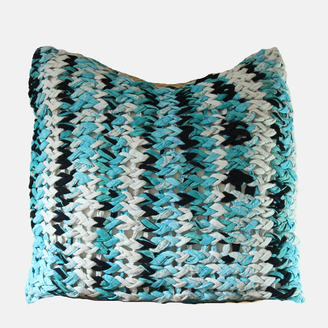 Cushions fair trade ethical sustainable fashion Chunky Knit Cushions conscious purchase Basha