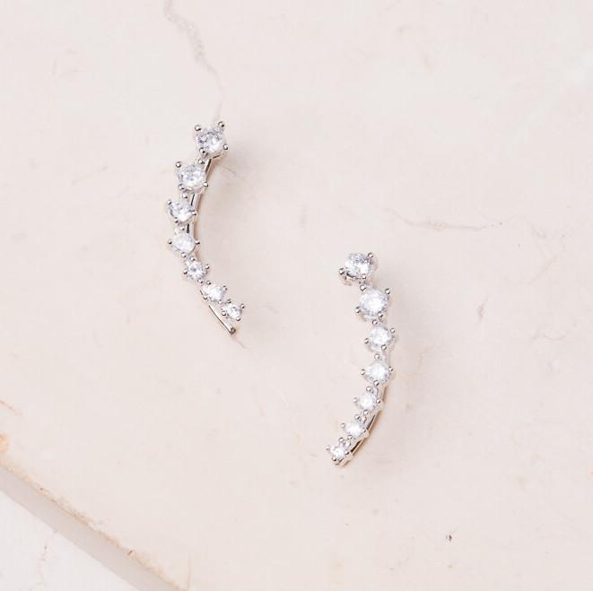 Earrings fair trade ethical sustainable fashion Matilde Silver Stud Earrings conscious purchase Starfish Project