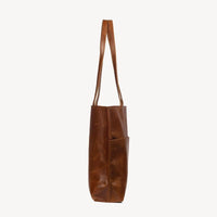 Leather Bags fair trade ethical sustainable fashion Brown Everyday Leather Tote conscious purchase JOYN