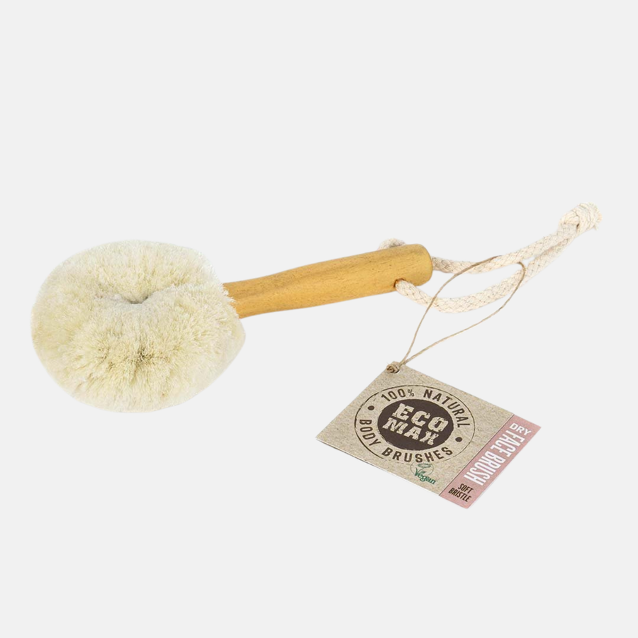 Personal Care fair trade ethical sustainable fashion Jute Face Brush conscious purchase Eco Max