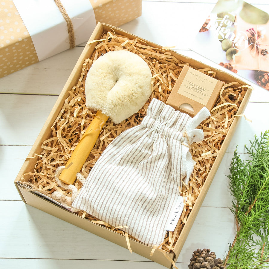 Personal Care fair trade ethical sustainable fashion Jute Face Brush conscious purchase Eco Max