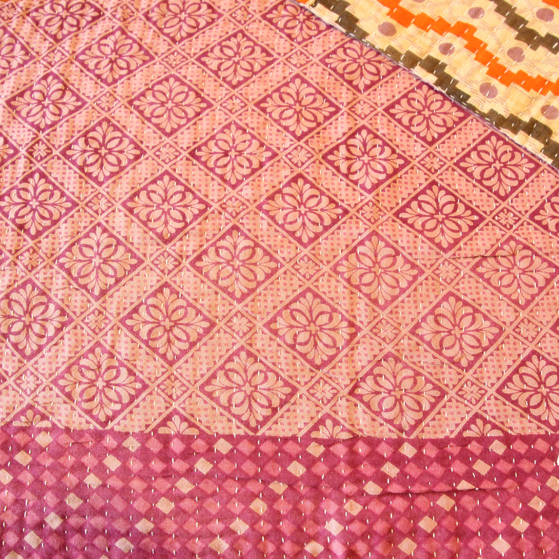 Table and Kitchen fair trade ethical sustainable fashion Cotton Placemats - Dots and Diamonds conscious purchase Basha